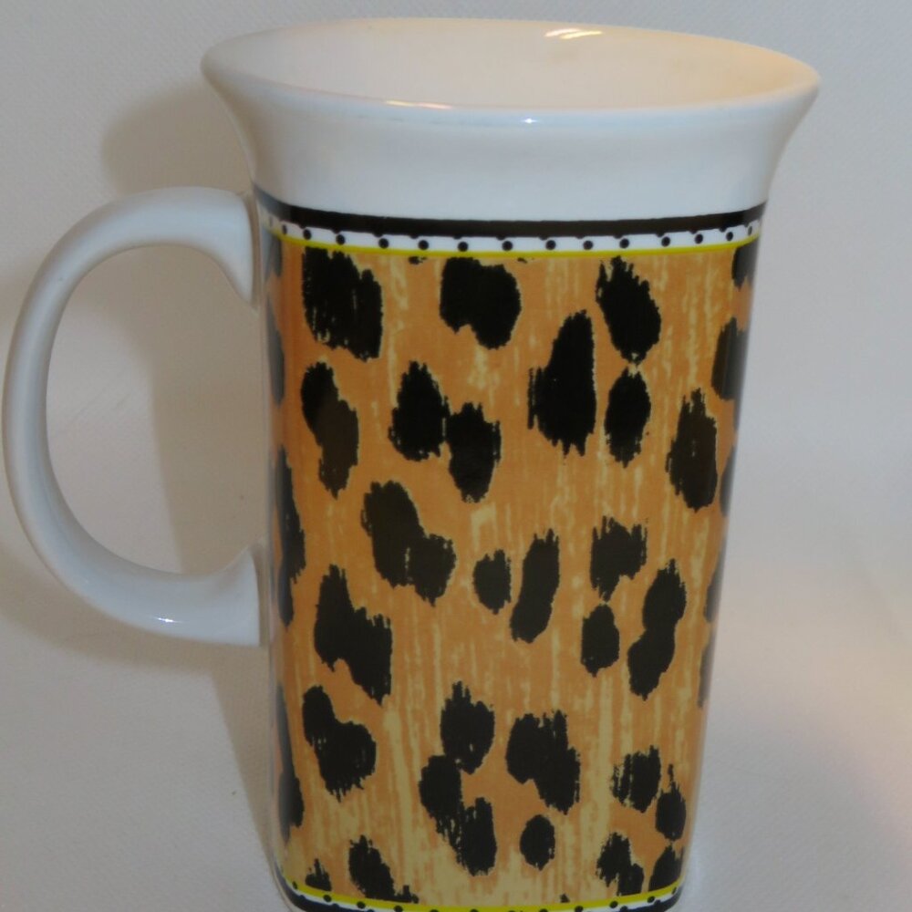 Leopard Print Mug 5" Tall (F89)